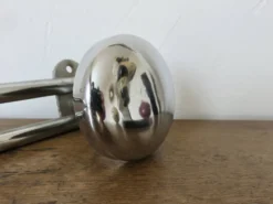 Porte manteau en métal chromé années 70