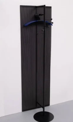 Porte-manteau en métal perforé de style Memphis des années 1980, Allemagne