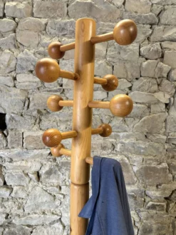Portemanteau en pin massif, 1980