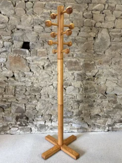 Portemanteau en pin massif, 1980