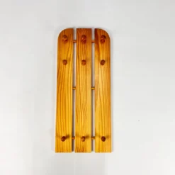 Porte-manteau en pin vintage, années 1970