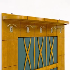 Porte-manteau en érable Art Déco italien dans le style de Paolo Buffa des années 1950