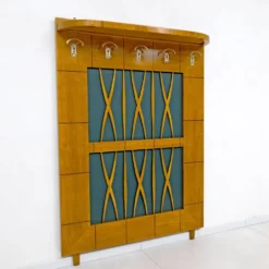 Porte-manteau en érable Art Déco italien dans le style de Paolo Buffa des années 1950