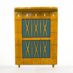 Porte-manteau en érable Art Déco italien dans le style de Paolo Buffa des années 1950