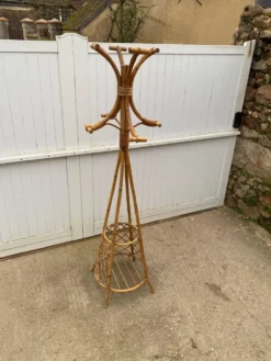 Portemanteau en rotin, 1970