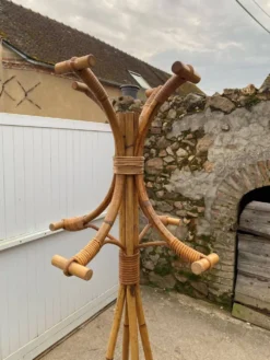 Portemanteau en rotin, 1970