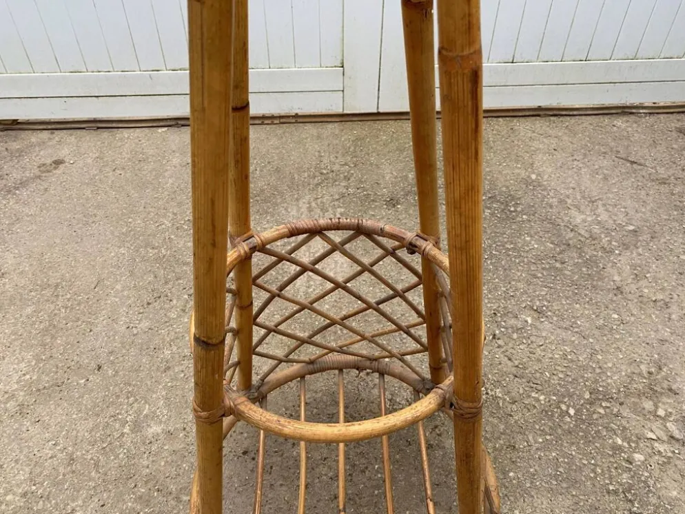 Portemanteau en rotin, 1970