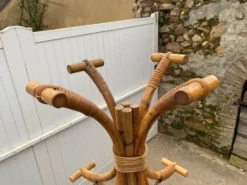 Portemanteau en rotin, 1970