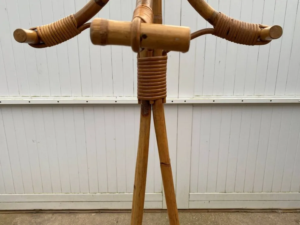 Portemanteau en rotin, 1970