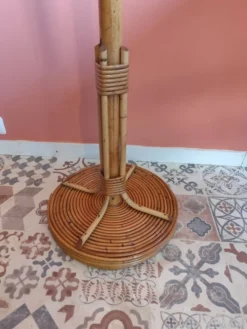 Porte manteau en rotin