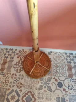 Porte manteau en rotin