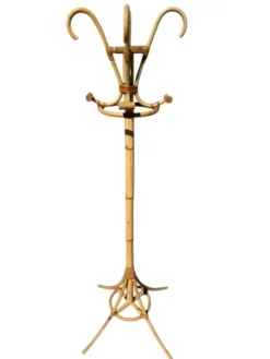 Portemanteau en Rotin des années 60 France