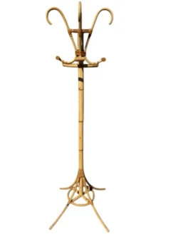 Portemanteau en Rotin des années 60 France