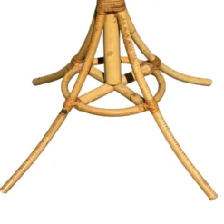 Portemanteau en Rotin des années 60 France
