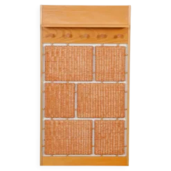 Porte manteau en rotin édité par Uluv dans les années 1960