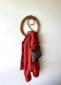 Porte manteau en rotin Franco Albini 1960