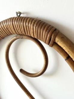 Porte manteau en rotin Franco Albini 1960