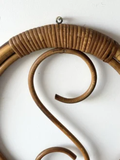 Porte manteau en rotin Franco Albini 1960