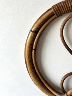 Porte manteau en rotin Franco Albini 1960