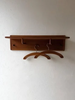 Porte-manteau en teck de Kai Kristiansen pour Vildbjerg Møbelfabrik