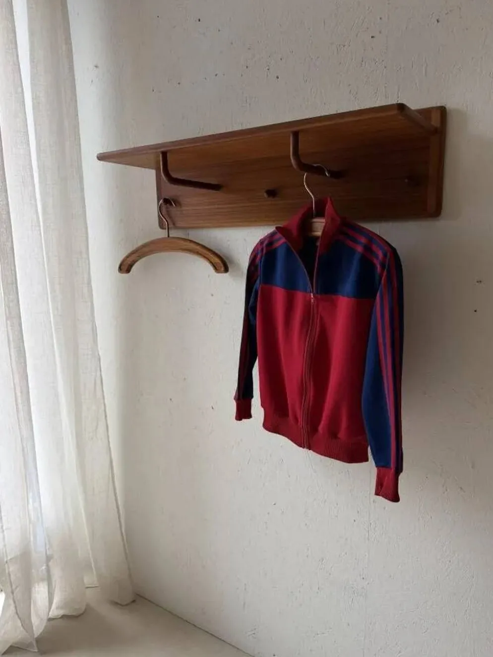 Porte-manteau en teck de Kai Kristiansen pour Vildbjerg Møbelfabrik