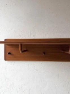 Porte-manteau en teck de Kai Kristiansen pour Vildbjerg Møbelfabrik