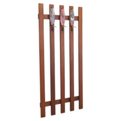 Portemanteau en teck, design danois, années 1970, production : Danemark