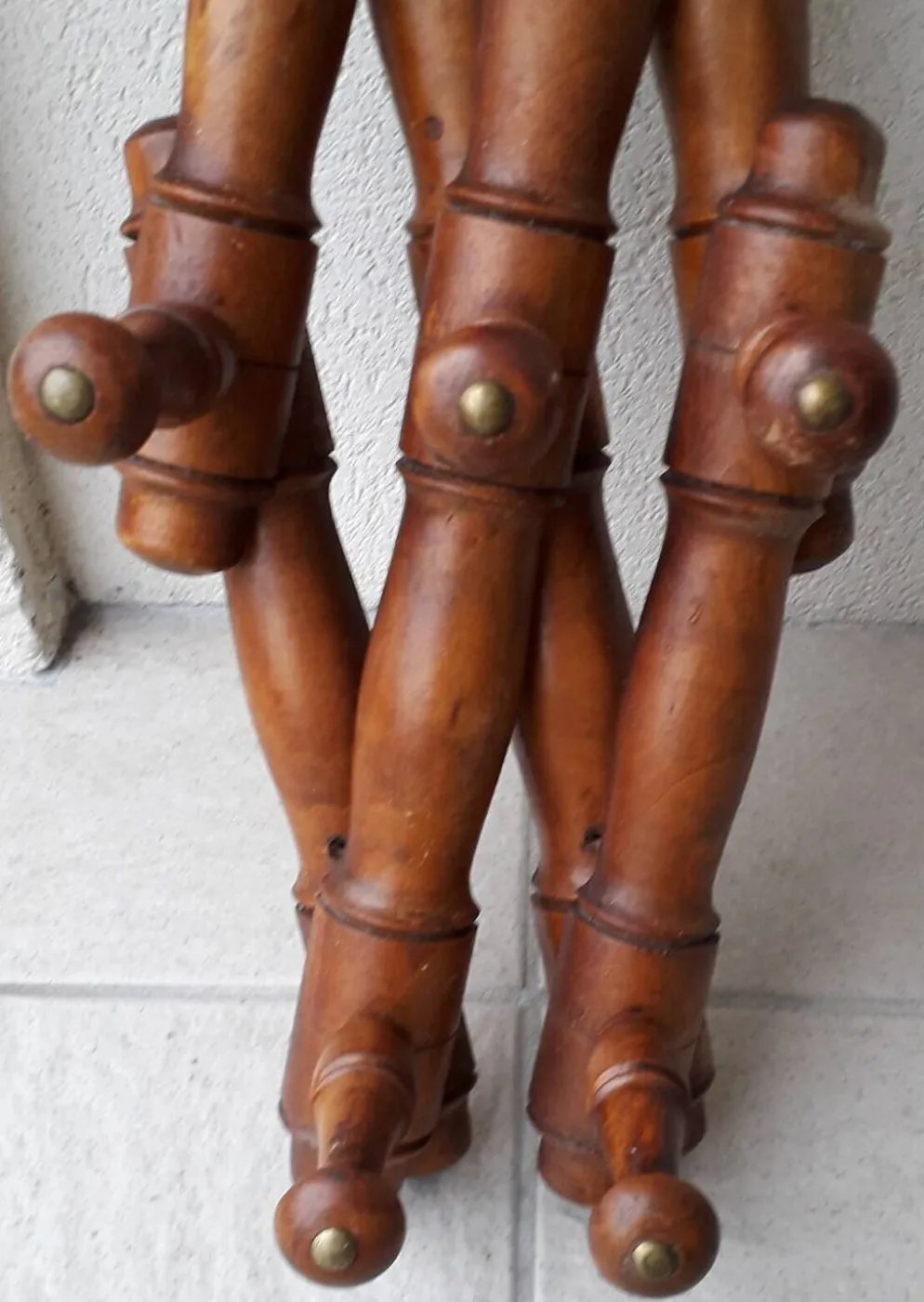 Portemanteau extensible en bois