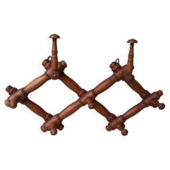 Portemanteau extensible en bois