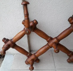 Portemanteau extensible en bois
