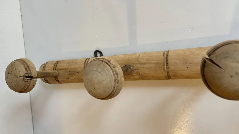 PORTEMANTEAU façon BAMBOU Années 20