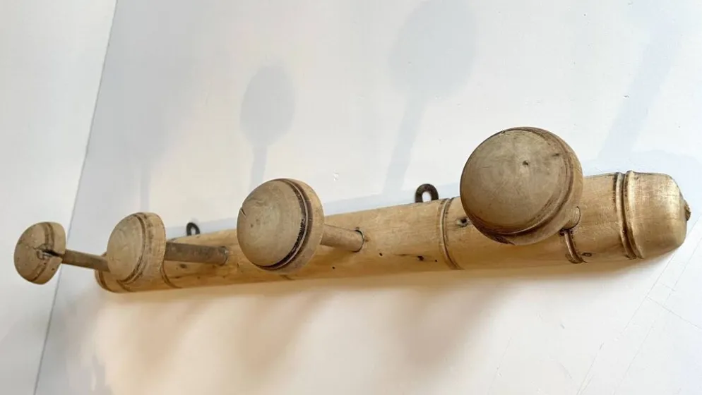 PORTEMANTEAU façon BAMBOU Années 20