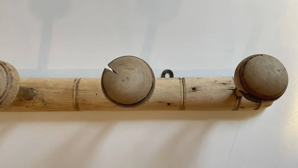 PORTEMANTEAU façon BAMBOU Années 20