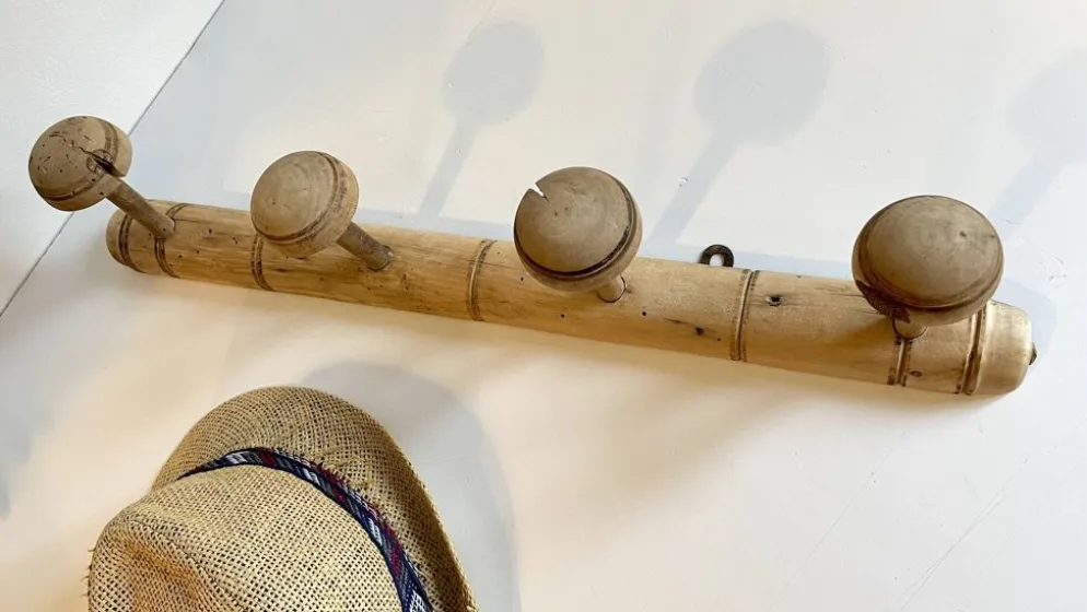 PORTEMANTEAU façon BAMBOU Années 20