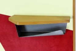 Porte-manteau géométrique vintage de Drevokov Blatna, années 1970