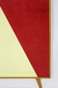 Porte-manteau géométrique vintage de Drevokov Blatna, années 1970