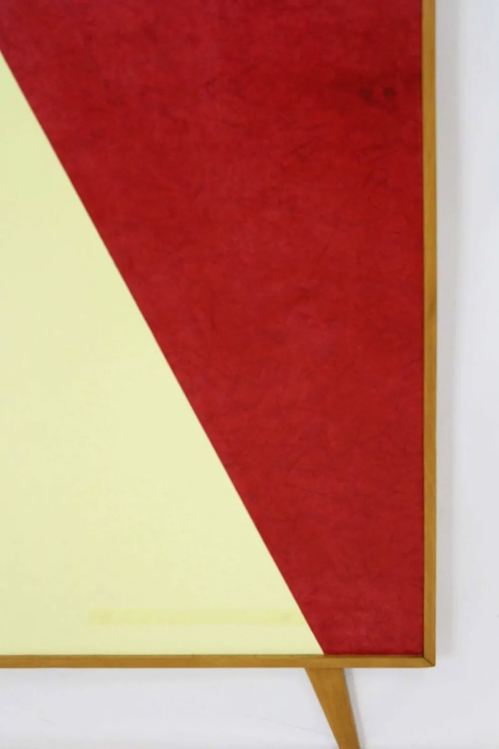 Porte-manteau géométrique vintage de Drevokov Blatna, années 1970