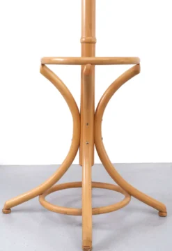 Porte-manteau hêtre Thonet années 1960
