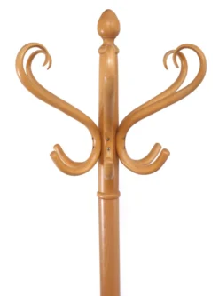 Porte-manteau hêtre Thonet années 1960