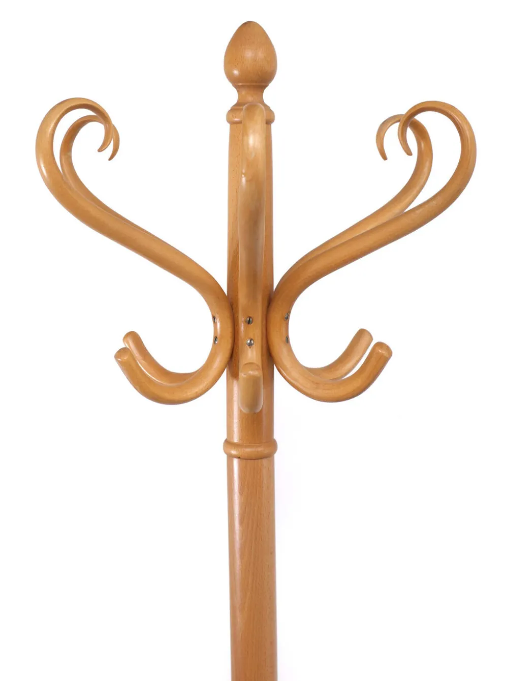 Porte-manteau hêtre Thonet années 1960