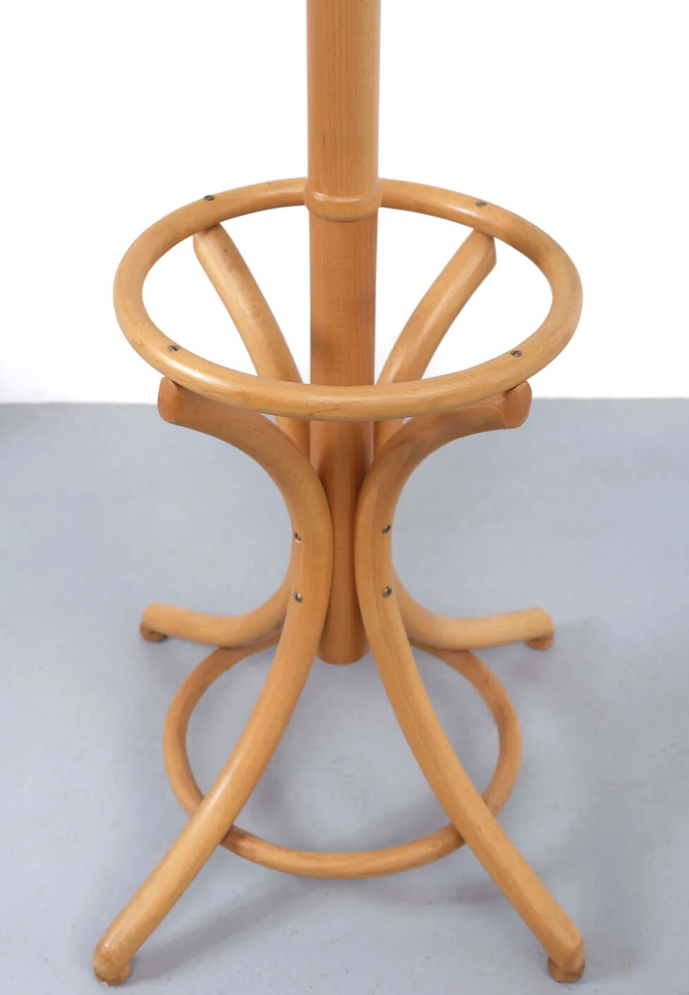 Porte-manteau hêtre Thonet années 1960