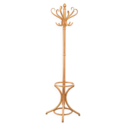 Porte-manteau hêtre Thonet années 1960
