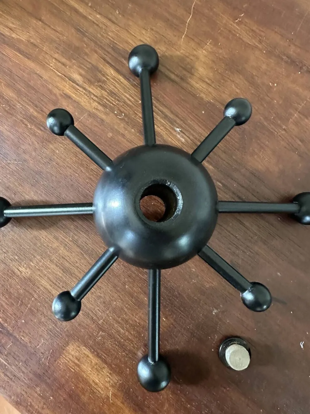 Porte manteau IKEA spoutnik design années 90