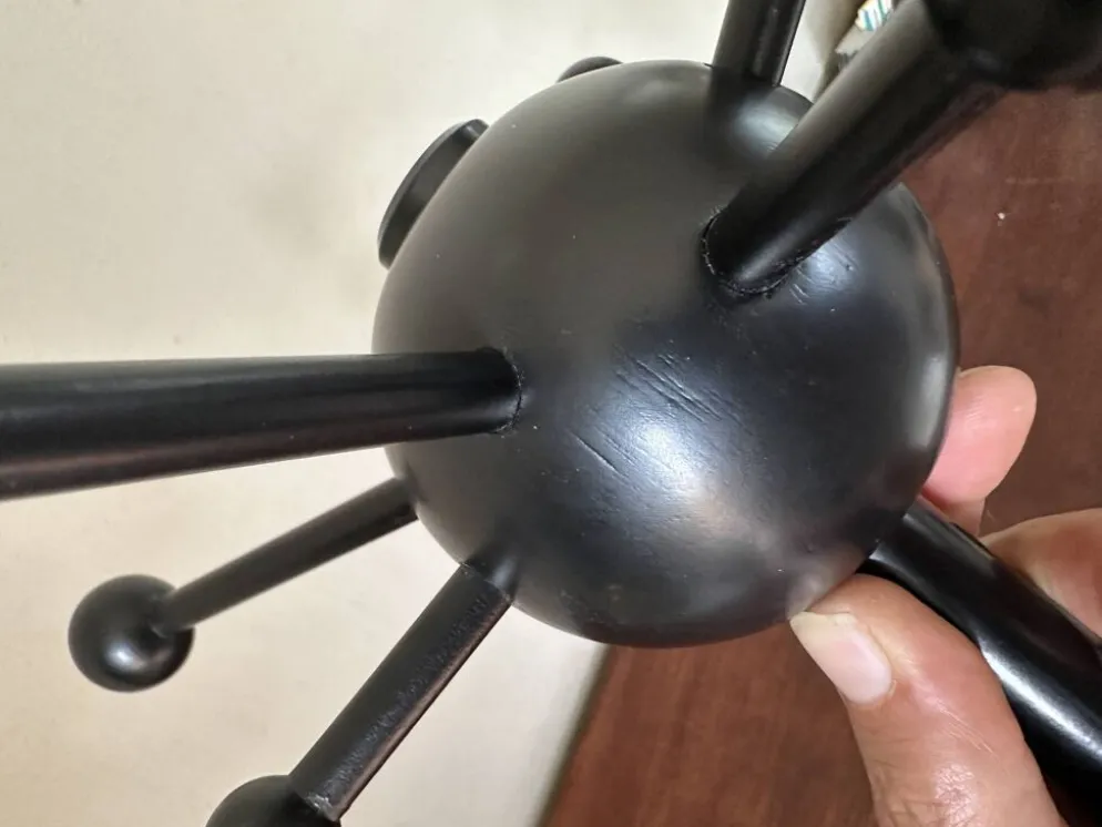 Porte manteau IKEA spoutnik design années 90