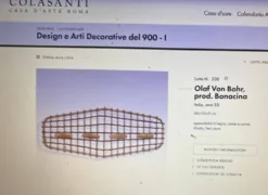 Porte-manteau italien en bambou et rotin du milieu du siècle, années 1960