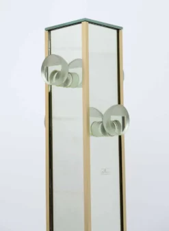 Porte manteau italien moderne de style Mid-Century Modern Decorvetro, années 1970