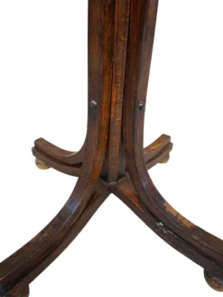 Porte-manteau élégant en colonne style Thonet