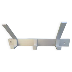 Porte manteau moderniste en aluminium années 70