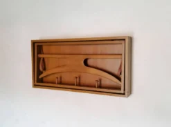 Porte-manteau mural Adam Hoff & Poul Østergaard, années 1960