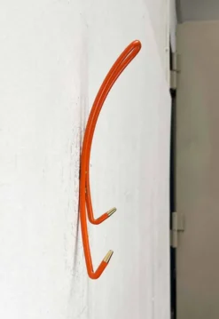 Porte-manteau mural allemand de style mid-century modern, années 1960, ensemble de 5.